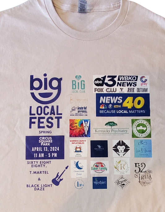 BiG Local Fest Sponsor Shirt